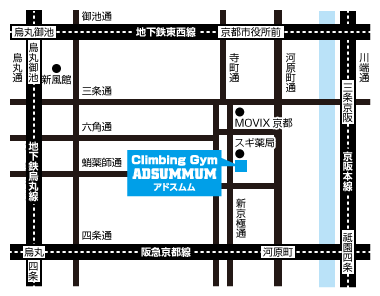 アドスムム周辺地図
